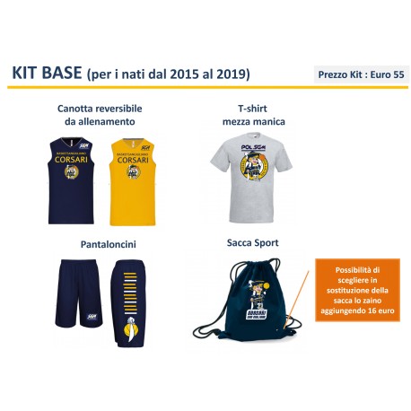 kit base - nati dal 2014 al 2018